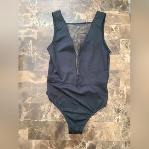 Victoria's Secret Plunge Mesh Bodysuit